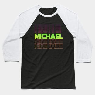 Michael gift idea for boys men first given name Michael Baseball T-Shirt